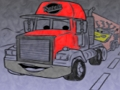 Gioco Mack Trucks da colorare  in linea