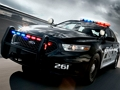Gioco Auto della polizia da colorare  in linea