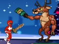 Gioco Corsa di Natale dei Power Rangers  in linea