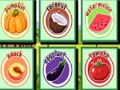 Gioco Memoria fruttata vegetariana  in linea