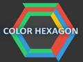 Gioco Colore esagono  in linea