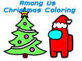 Gioco Tra noi da colorare di Natale  in linea