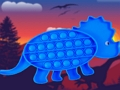 Gioco Puzzle di dinosauro Pop It  in linea