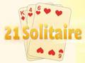 Gioco 21 solitario  in linea