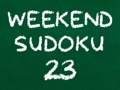 Gioco Sudoku del fine settimana 23  in linea