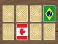 Gioco Memoria bandiere del mondo  in linea