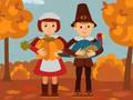 Gioco Puzzle del Ringraziamento  in linea