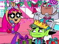 Gioco Stelle di Natale dei Teen Titans  in linea