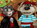 Gioco La festa di Halloween di Talking Tom e Angela  in linea