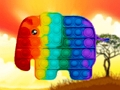 Gioco Puzzle Pop It di animali selvatici  in linea