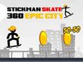 Gioco Stickman Skate 360 Città Epica  in linea