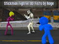 Gioco Stickman Fighter 3D: Pugni di rabbia  in linea