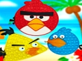 Gioco Puzzle Pop It con uccelli divertenti  in linea