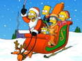 Gioco Puzzle di Natale dei Simpson  in linea