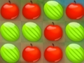 Gioco Puzzle Match 4 con frutta  in linea