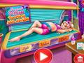 Gioco Solarium Abbronzante Principessa Incinta  in linea