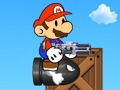 Gioco Super Mario difende in linea
