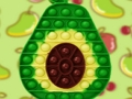 Gioco Puzzle Pop It con frutta  in linea