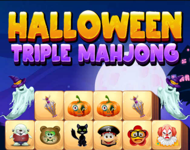 Gioco Triplo Mahjong di Halloween  in linea