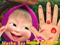 Gioco Masha Bee Hand Doctor in linea