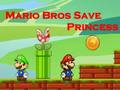 Gioco Mario Bros: salva la principessa  in linea