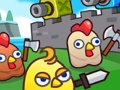 Gioco Merge Cannon: difesa del pollo in linea