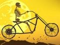 Gioco Bici con impennata di Halloween  in linea