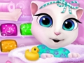 Gioco Baby Angela è l'ora del bagno  in linea