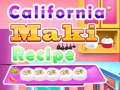 Gioco Ricetta California Maki  in linea