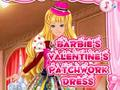 Gioco Abito patchwork di Barbie per San Valentino  in linea