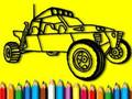 Gioco Ritorno a scuola: libro da colorare per auto da rally  in linea