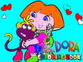 Gioco Ritorno a scuola libro da colorare Dora  in linea