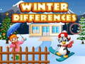 Gioco Differenze invernali  in linea