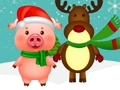 Gioco Animali di Natale  in linea