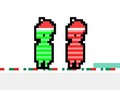 Gioco Natale rosso e verde  in linea