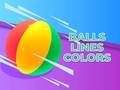 Gioco Palline Linee Colori  in linea