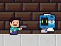 Gioco Noob Super Agente contro Robot  in linea