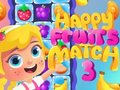 Gioco Frutti felici Match3 in linea