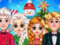Gioco Celebrazione di Natale della principessa congelata  in linea