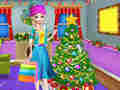 Gioco Decorazione e vestire l'albero di Natale  in linea