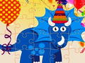 Gioco Puzzle Dino Party  in linea
