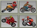 Gioco Memoria di moto da corsa  in linea