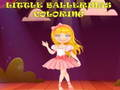 Gioco Piccole ballerine da colorare  in linea