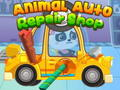 Gioco Officina riparazioni auto animali  in linea