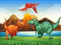 Gioco Dinosauri colorati Partita 3  in linea