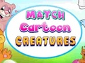 Gioco Abbina le creature dei cartoni animati  in linea