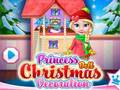 Gioco Decorazione natalizia della bambola della principessa  in linea