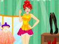 Gioco Moda principessa rossa  in linea