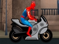 Gioco Spider-Man su una moto  in linea