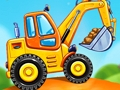 Gioco Giochi sui camion che costruiscono una casa  in linea